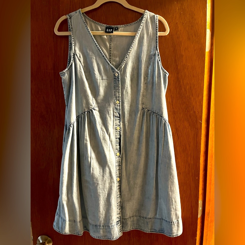 Light denim dress